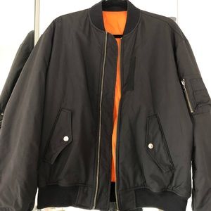 G.V.G.V. Lace-up MA-1 Bomber Jacket SZ 40
